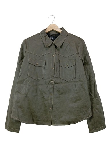 Zara giacca ecopelle donna - ecopelle,