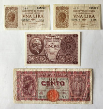 Regno d'Italia lotto di 4