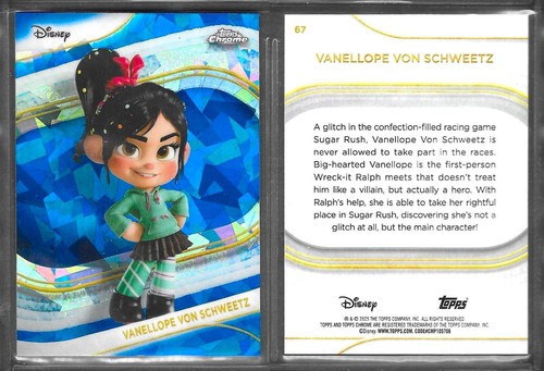 Topps disney chrome sapphire - disney,