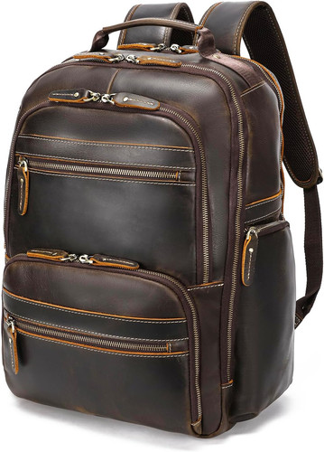 Zaino vintage pelle pieno - zaino,