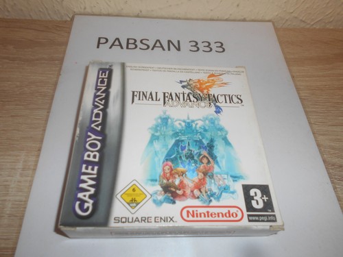 Gameboy advanced final - advanced,