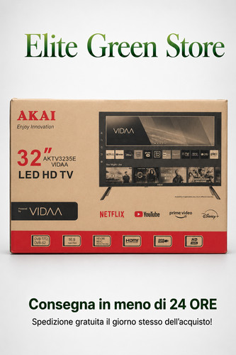 Akai led aktv3234s - tv,
