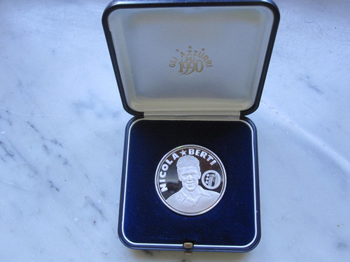 Medaglia gli azzurri - azzurri, 1990