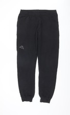Felpa Kappa Uomo Nera Jogger L