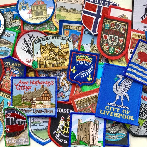 Souvenir cloth patches - cloth, /