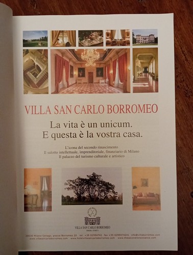 Hotel villa san carlo borromeo - villa,