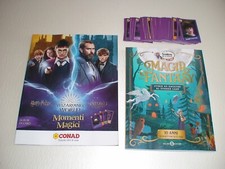 SET COMPLETO 80 CARD HARRY POTTER MOMENTI MAGICI ANIMALI FANTASTICI CONAD ALBUM