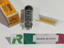 Antica Valvola Elettronica Siemens ROHRE PL805 PL 805 39030 TV Radio Nos Nuova