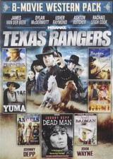 8movie DVD Texas Rangers,PROPOSITION,Dead Man,YUMA,Hooded Angels,Broken Fences