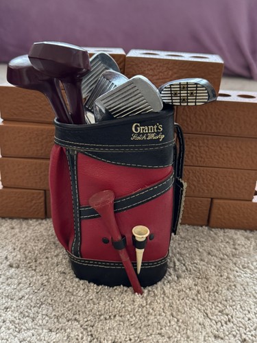 Vintage grants whisky golf bag - vintage,