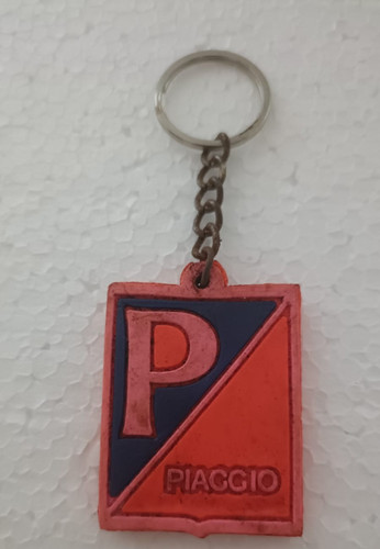 Portachiavi piaggio gomma - portachiavi, in