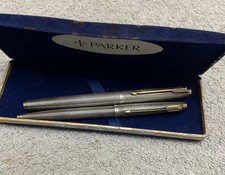 Set vintage Parker 75 argento
