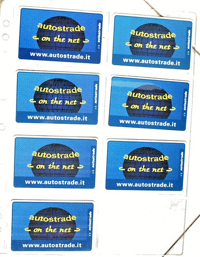 Schede viacard autostrade - 7,
