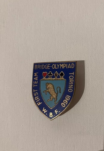 Distintivo olimpiadi bridge - olimpiadi,