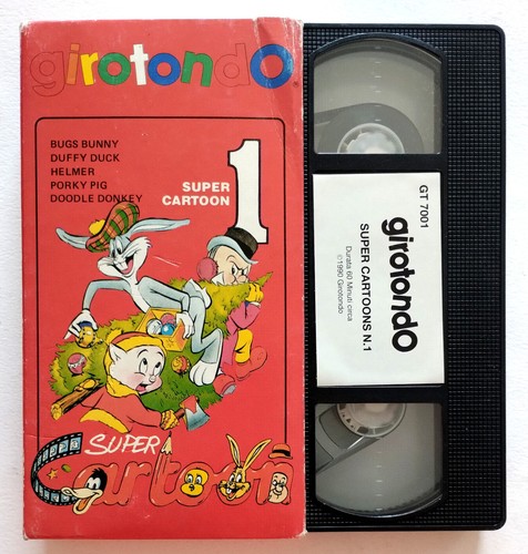 Vhs super cartoon film - vhs,