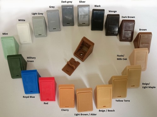Staffa angolare plastica - staffa,