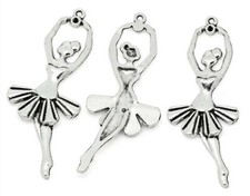 2pz charms ciondoli - , ballerina