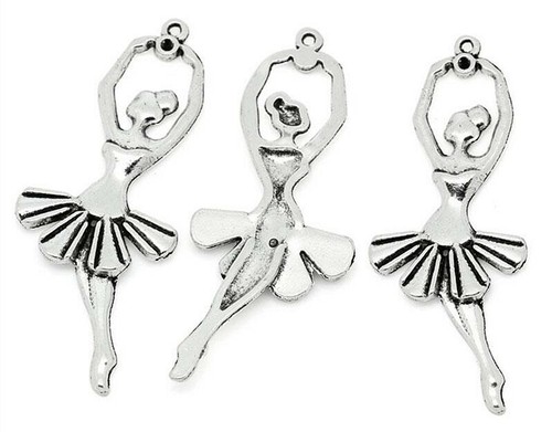 2pz charms ciondoli ballerina