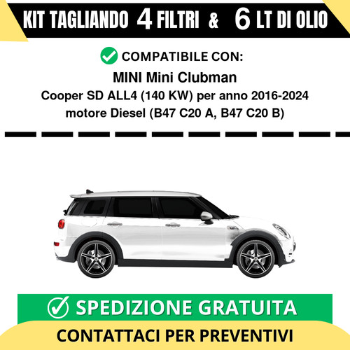 Tagliando per mini - per,