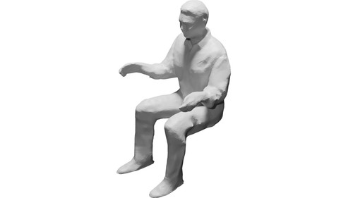 Figura camionista scala 14 - camionista,