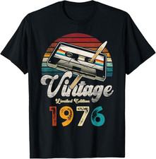 Vintage 1976 compleanno anni - vintage,