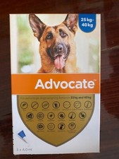 3x1 Tubo ADVOCATE PER CANI DI