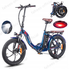 Bicicletta Elettrica Pieghevole 20 Pollici 36V City E-Bike 18AH 250W Pedelec Bicicletta 25km/h
