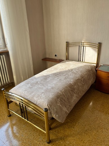 Letto ottone singolo stile - letto,