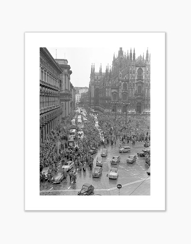 Advertising caravan poster - advertising,