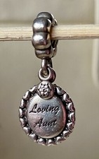 Ciondolo Pandora originale in pensione zia amorevole famiglia ~791277CZ