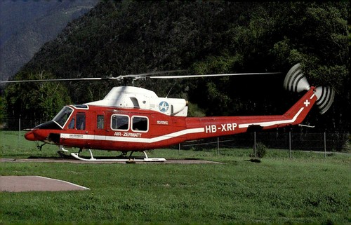 Cartolina 1991 air zermatt - cartolina,