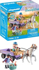 PLAYMOBIL CARROZZA CON PONY