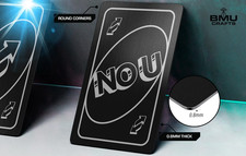 Reverse NO U UNO Metal Wallet