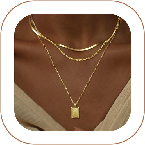Collana argento oro donna - collana,