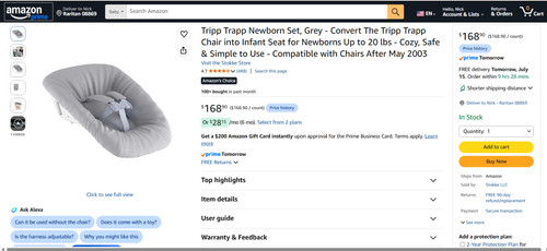 Stokke tripp trapp - trapp, set