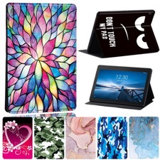 Custodia supporto tablet pelle PU multicolore per Lenovo Tab E10/M10/M7/M8 + penna