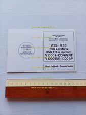 Moto Guzzi 850 Le Mans-T3-1000 Convert libretto tessera garanzia nuovo originale
