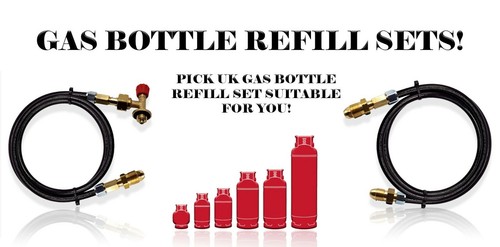 Set ricarica bombole - gas, gpl