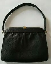 Borsetta a mano e a spalla in vera pelle Vintage - anni '70