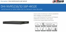 Registratore NVR a 32 canali con 16 porte POE - Dahua nvr5232-16p-4ks2e 