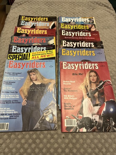 Easyriders magazine 1982 lot - easyriders,
