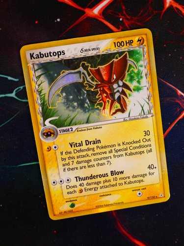 Carta dmg pokemon kabutops - carta,