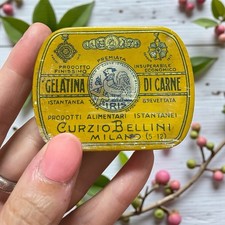 Scatola Latta Antica E Rara