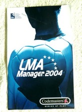 81685 Libretto Istruzioni - LMA Manager 2004 - Sony PS2 Playstation 2 (2004) SLE
