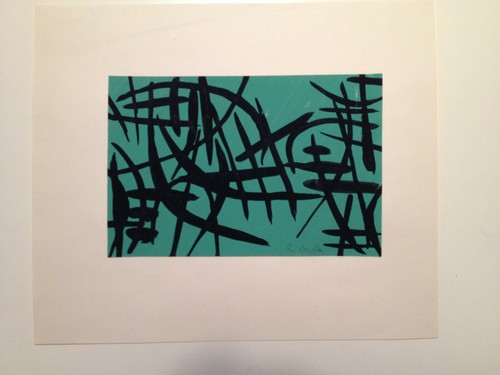 Roberto crippa piccolo quadro - roberto,