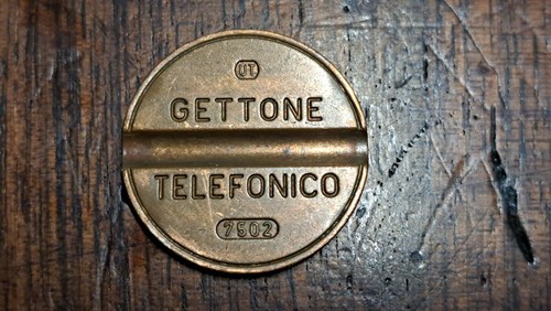 Gettone telefonico 7502 - 7502, ut