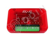 Ricevitore bicanale 433.92MHz universale in autoapprendimento RX2-XL NOLOGO