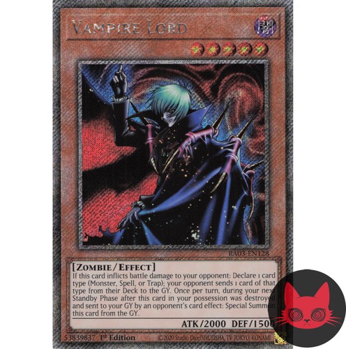 Yugioh vampire lord - vampire, lord 
