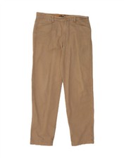 AVIREX Pantalone Uomo Dritto Casual W31 L31 Beige Cotone DG77