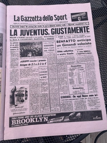 Giornale calcio ristampa - giornale, 29